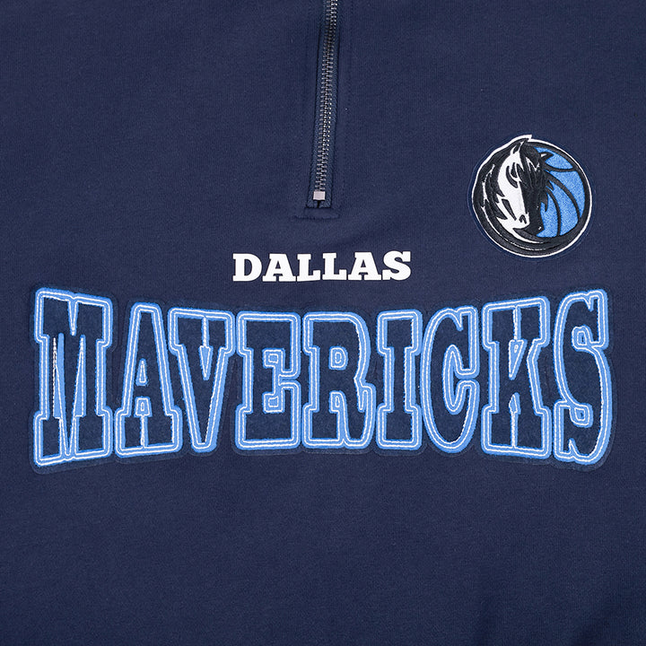 Dallas Mavericks Pro Standard Navy Fleece Quarter Zip