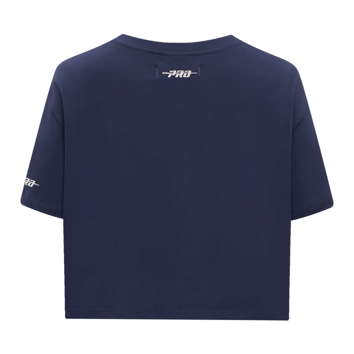 Dallas Mavericks Pro Standard Women's Navy Boxy Tee