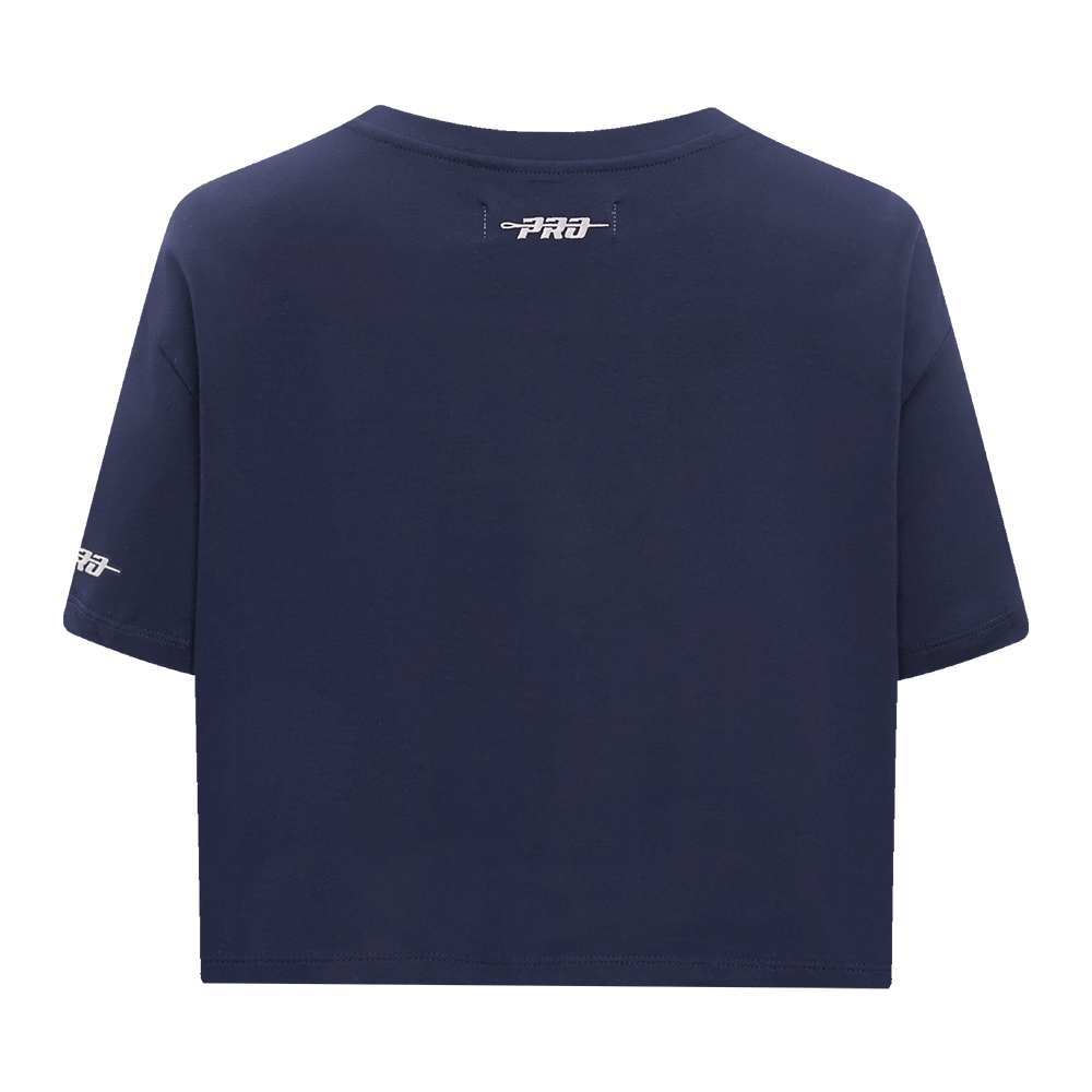 Dallas Mavericks Pro Standard Women's Navy Boxy Tee