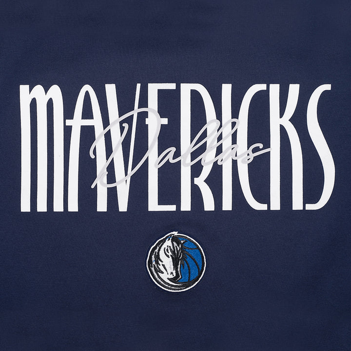 Dallas Mavericks Pro Standard Women's Navy Boxy Tee
