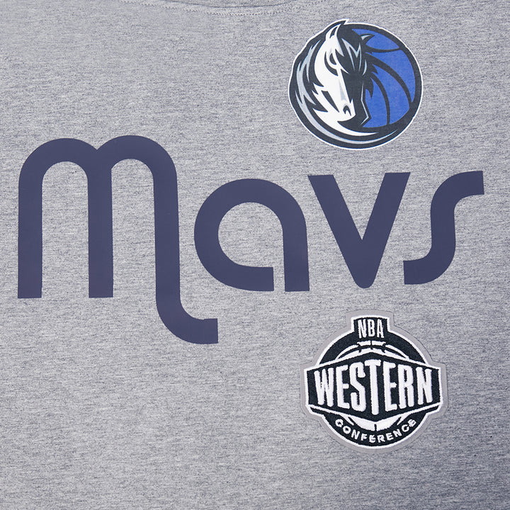Dallas Mavericks Pro Standard Women's Grey Home Team Boxy Tee