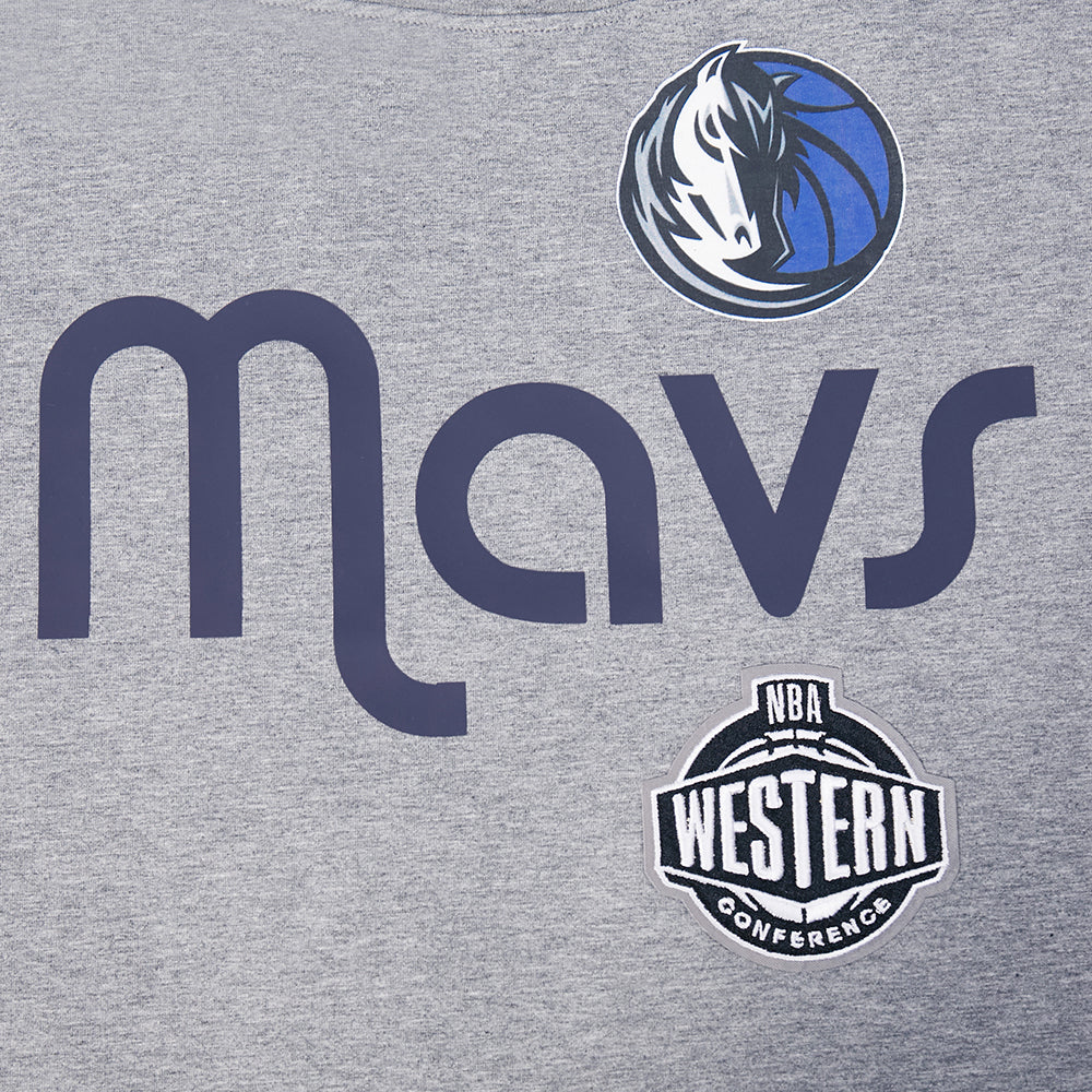 Dallas Mavericks Pro Standard Women's Grey Home Team Boxy Tee