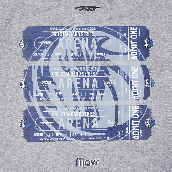 Dallas Mavericks Pro Standard Women's Grey Home Team Boxy Tee