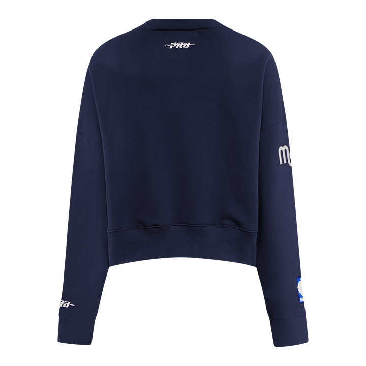 Dallas Mavericks Pro Standard Fleece Women's Navy Crewneck