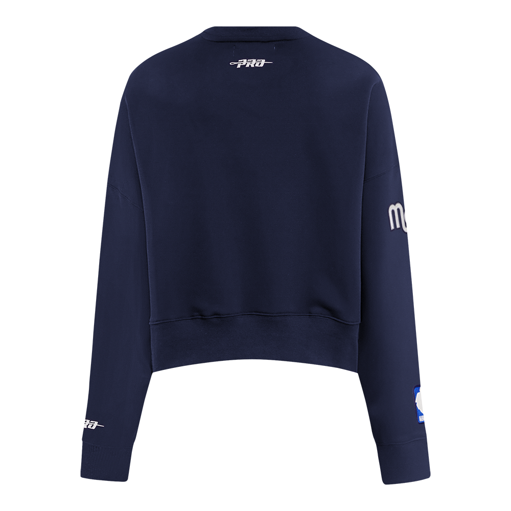 Dallas Mavericks Pro Standard Fleece Women's Navy Crewneck