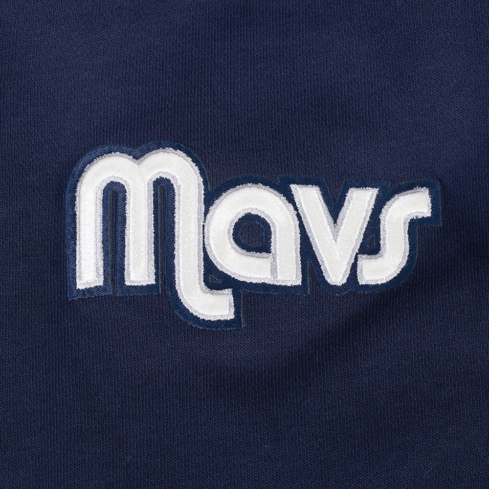 Dallas Mavericks Pro Standard Fleece Women's Navy Crewneck