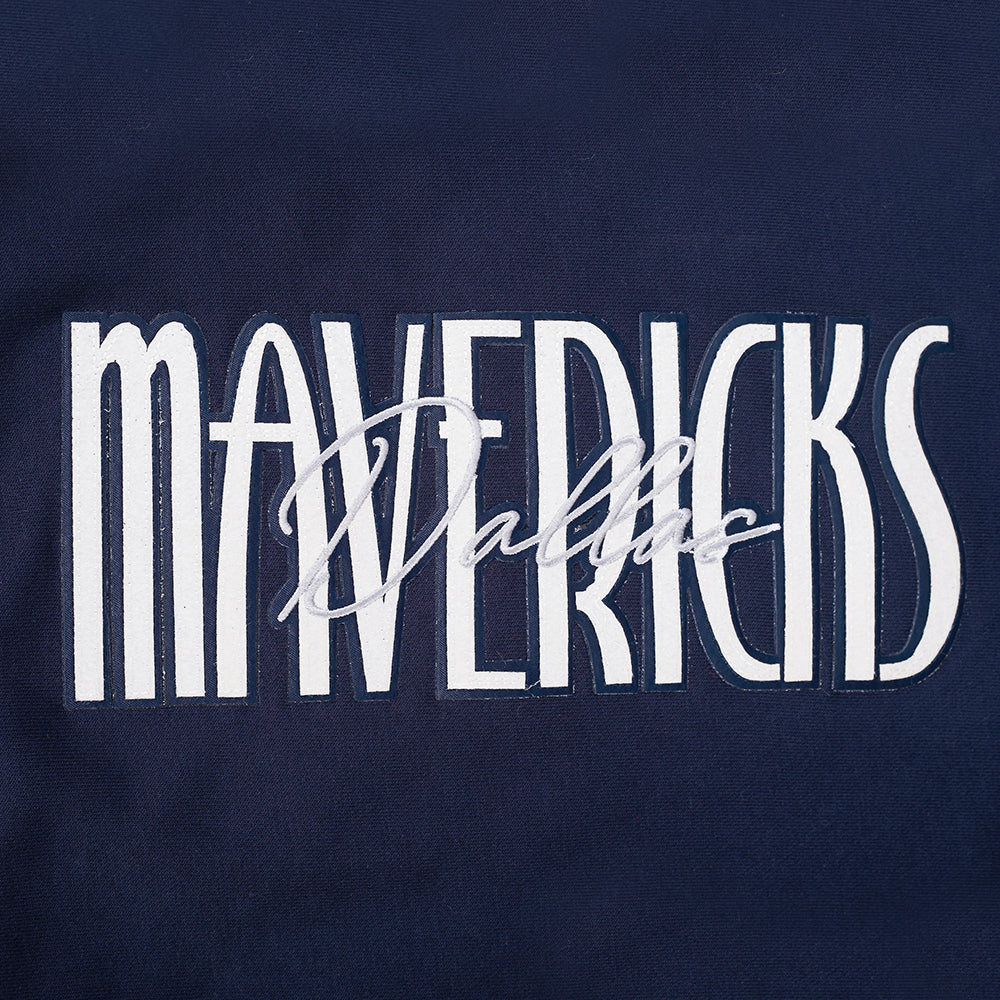 Dallas Mavericks Pro Standard Fleece Women's Navy Crewneck