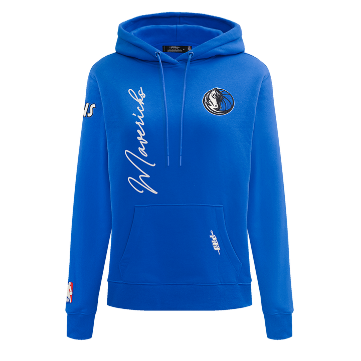 Dallas Mavericks Pro Standard Women's Royal Script Hoodie