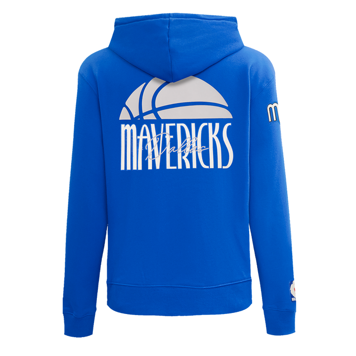 Dallas Mavericks Pro Standard Women's Royal Script Hoodie