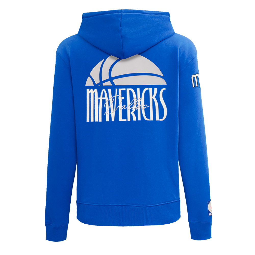 Dallas Mavericks Pro Standard Women's Royal Script Hoodie