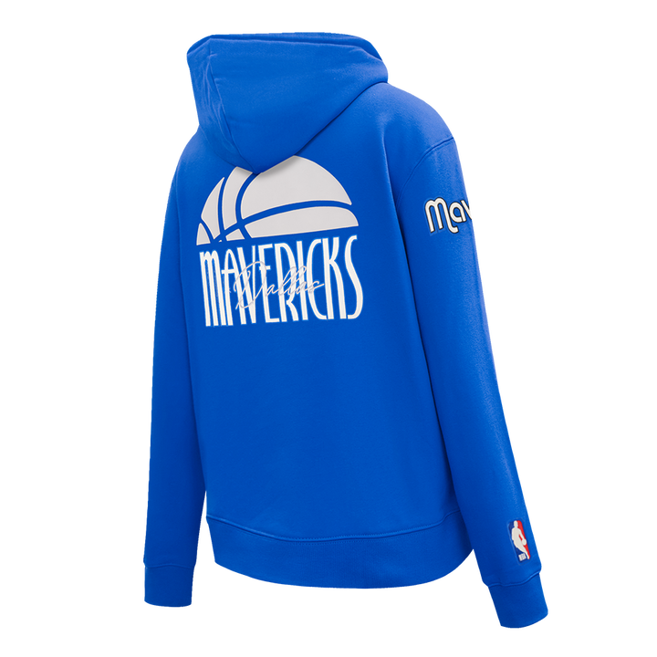 Dallas Mavericks Pro Standard Women's Royal Script Hoodie
