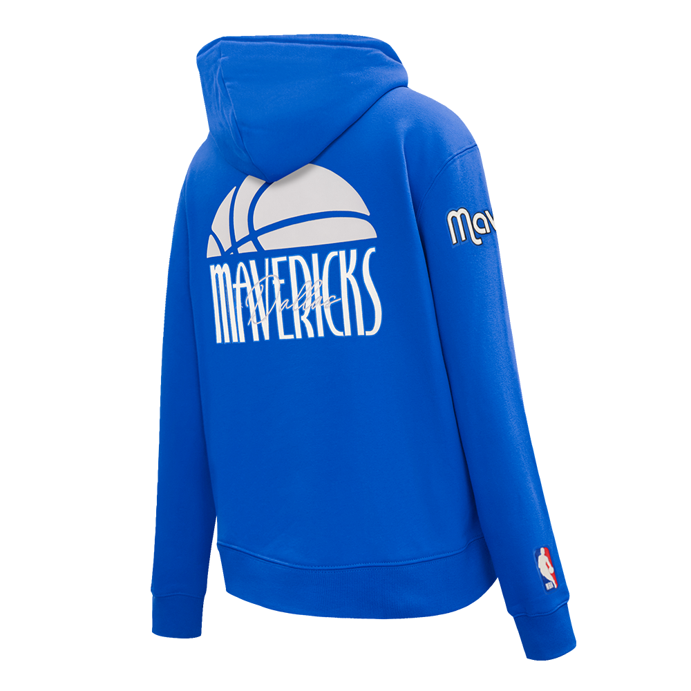 Dallas Mavericks Pro Standard Women's Royal Script Hoodie