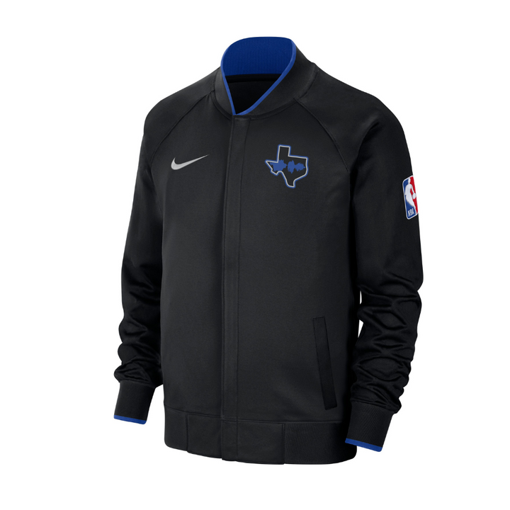 DALLAS MAVERICKS NIKE CITY EDITION BLACK JACKET