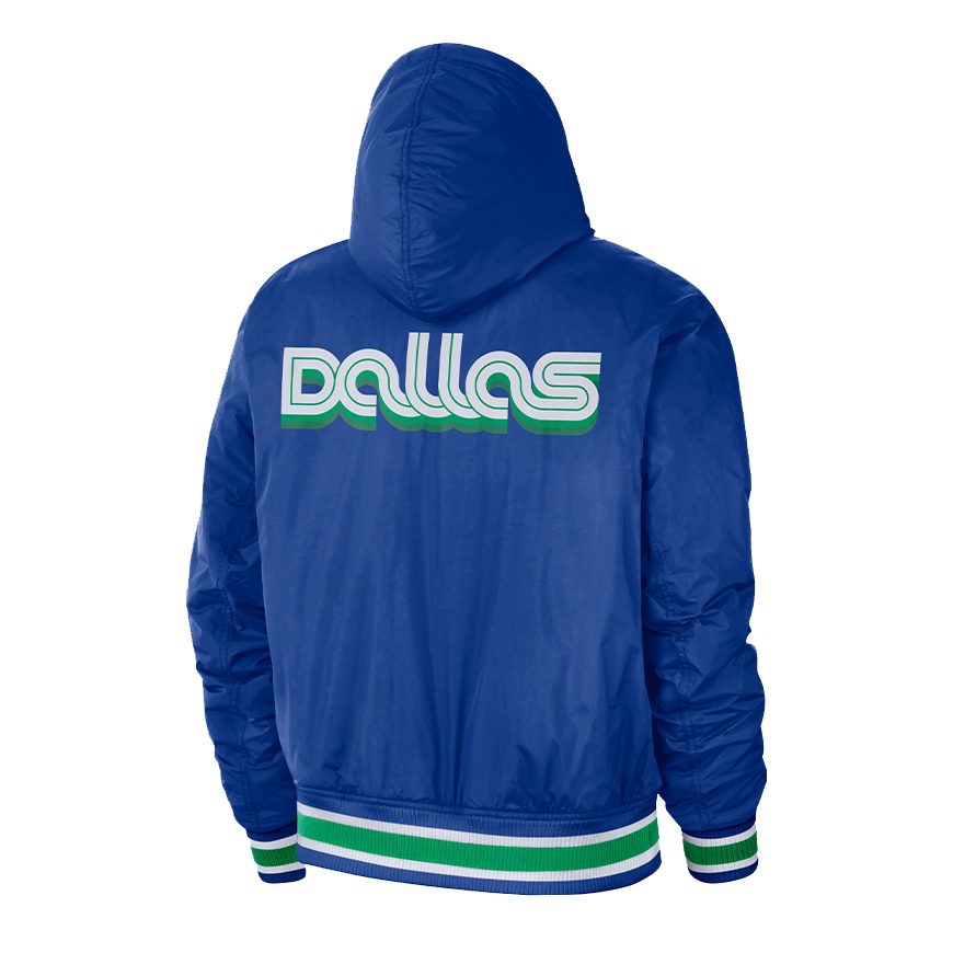 DALLAS MAVERICKS NIKE CITY EDITION COURTSIDE JACKET