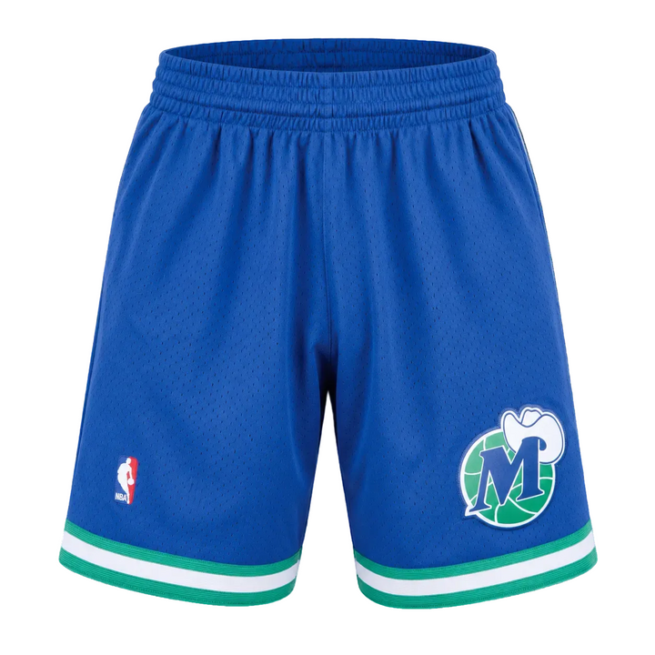Dallas Mavericks Mitchell & Ness Royal Blue M-Hat Swingman Shorts