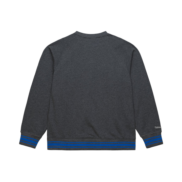 DALLAS MAVERICKS MITCHELL & NESS 2025-26 CITY EDITION GRAY TERRY CREWNECK