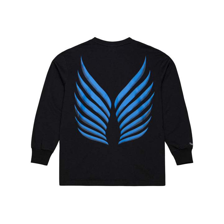 DALLAS MAVERICKS MITCHELL & NESS 2025-26 CITY EDITION BLACK CREWNECK