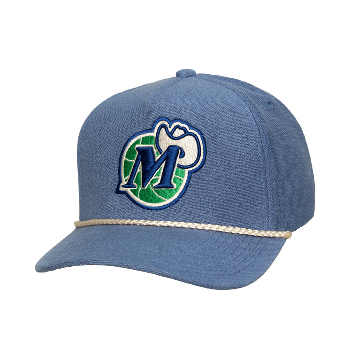 Dallas Mavericks Mitchell & Ness Navy M-Hat Snapback Cap