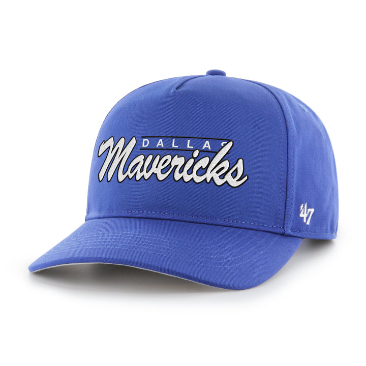 DALLAS MAVERICKS 47 BRAND ROYAL SCRIPTED SNAPBACK CAP