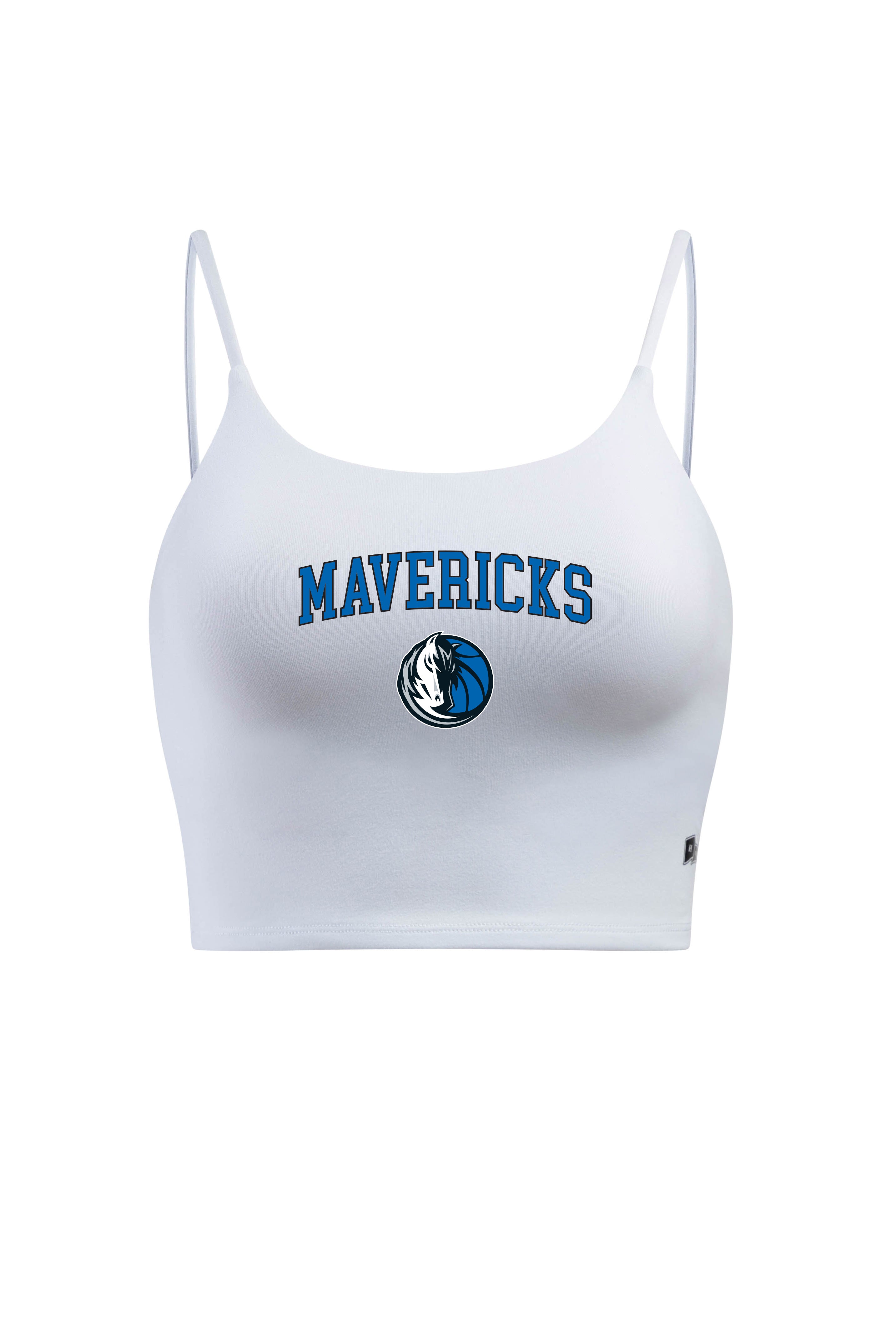 DALLAS MAVERICKS HYPE & VICE WOMENS WHITE HORSEHEAD TANK – Mavs Shop