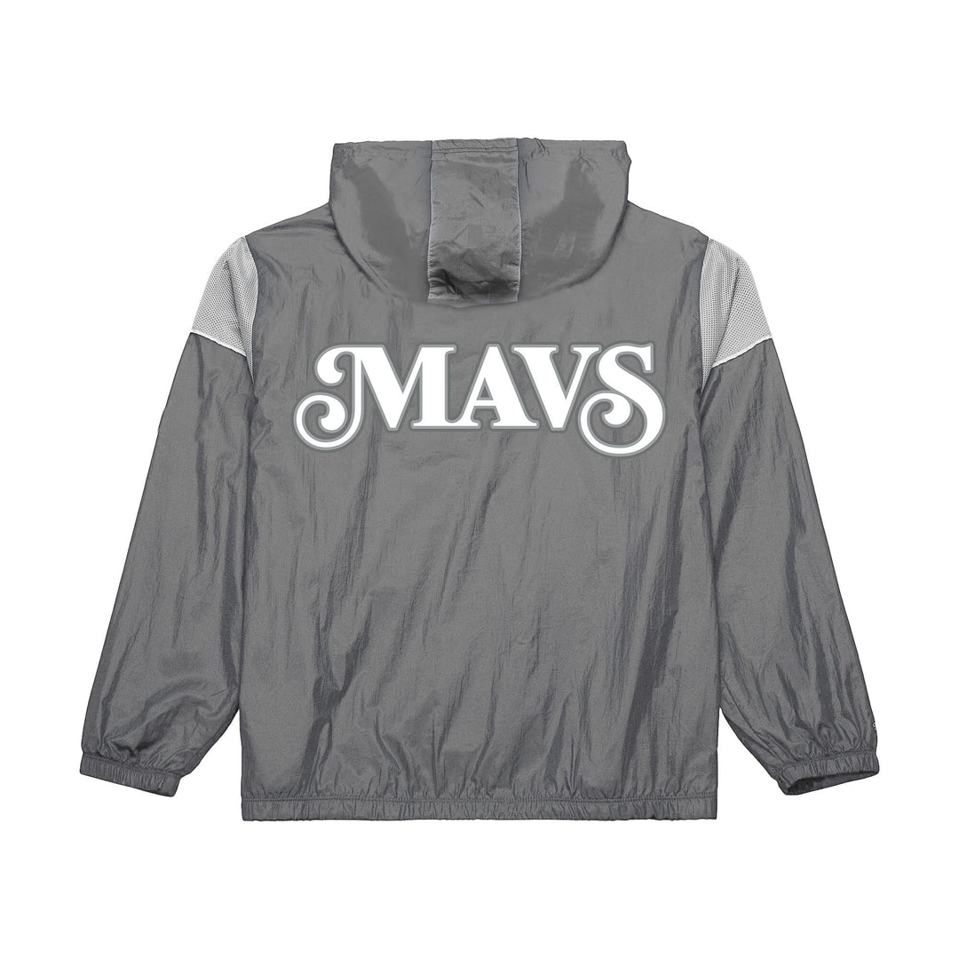 DALLAS MAVERICKS MITCHELL & NESS CITY EDITION 2024-25 GREY WINDBREAKER