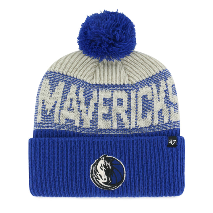 Dallas Mavericks 47 Brand Mavericks Horsehead Pom Knit