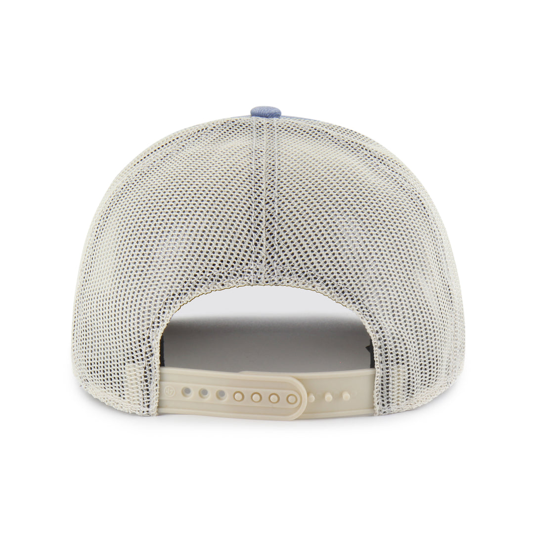 DALLAS MAVERICKS 47 BRAND PATCH TRUCKER SNAPBACK CAP