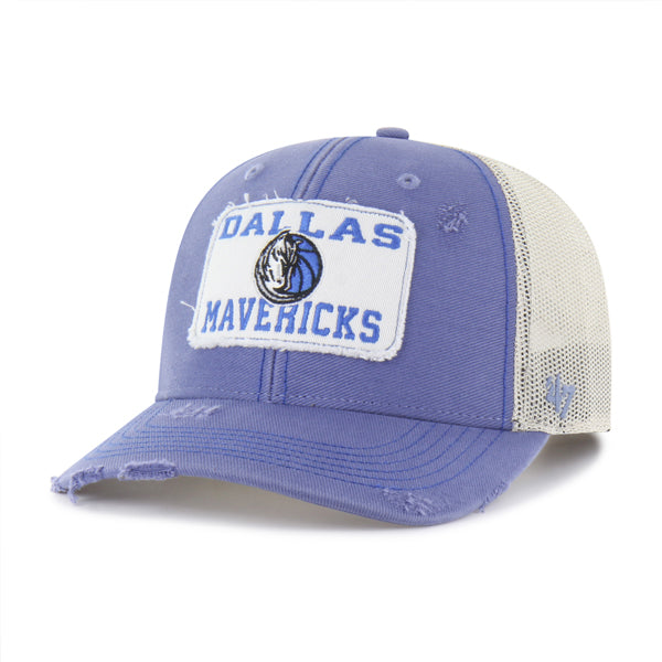 Dallas Mavericks 47 Brand Thrift Blue Distressed Trucker Cap