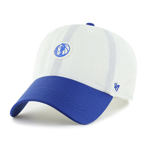 Dallas Mavericks 47 Brand White Horsehead Clean Up Adjustable Cap