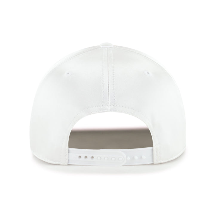 DALLAS MAVERICKS 47 BRAND WHITE SATIN SNAPBACK CAP