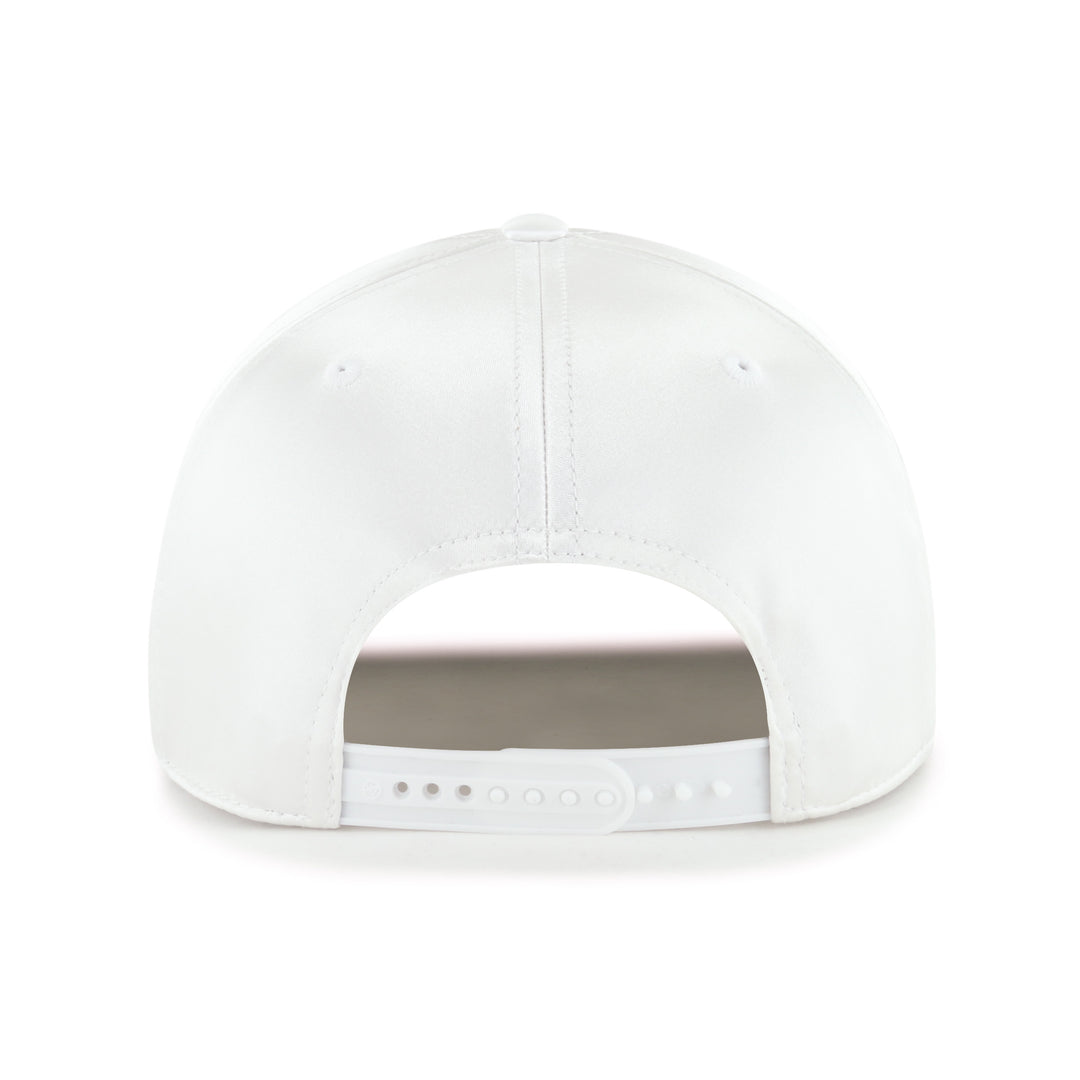 DALLAS MAVERICKS 47 BRAND WHITE SATIN SNAPBACK CAP