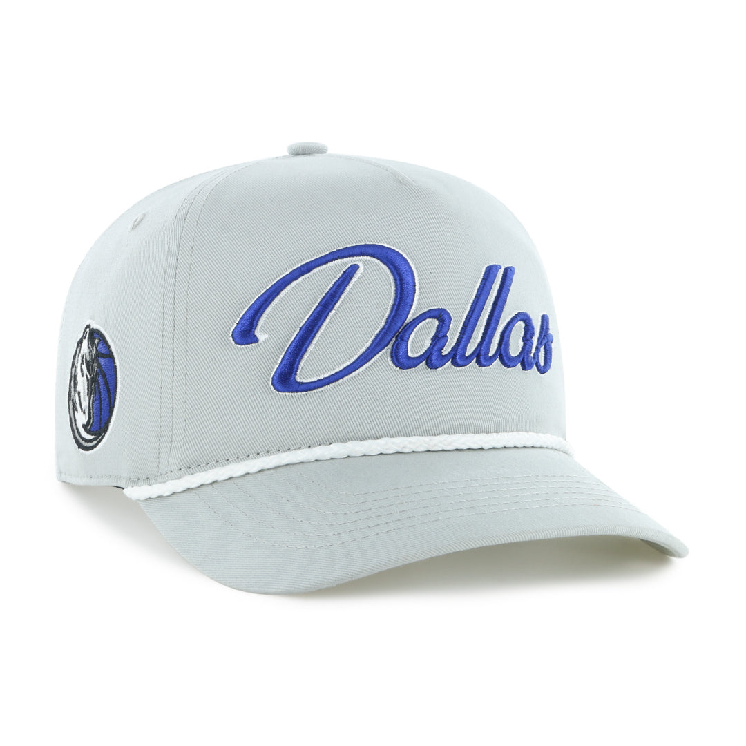 Dallas Mavericks 47 Brand Grey Dallas Hitch Snapback Cap