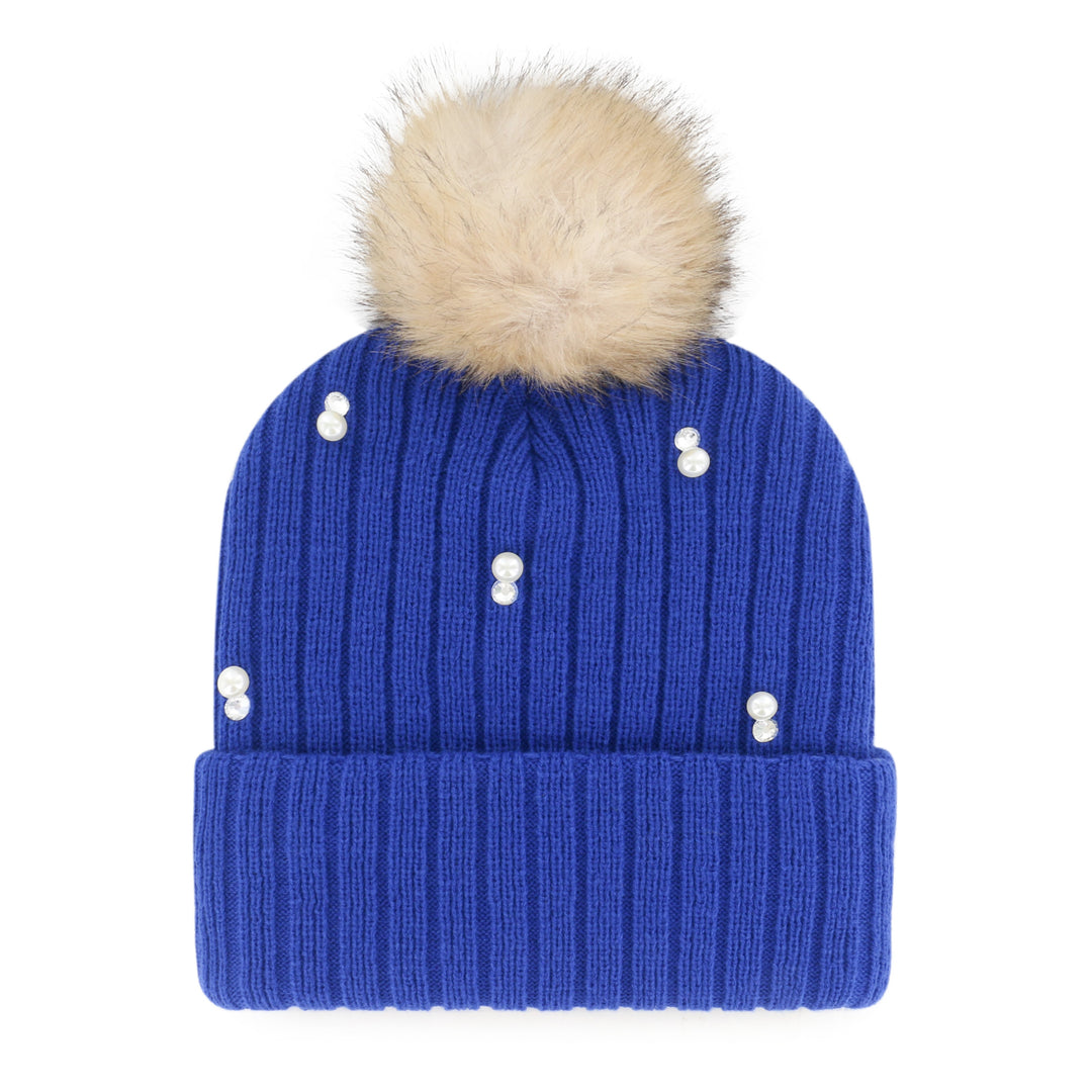 Dallas Mavericks 47 Brand Women's Royal Pearl Pom Knit
