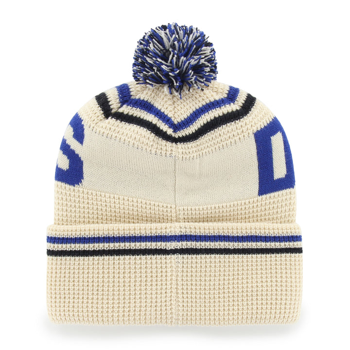Dallas Mavericks 47 Brand Cream Dallas Pom Knit