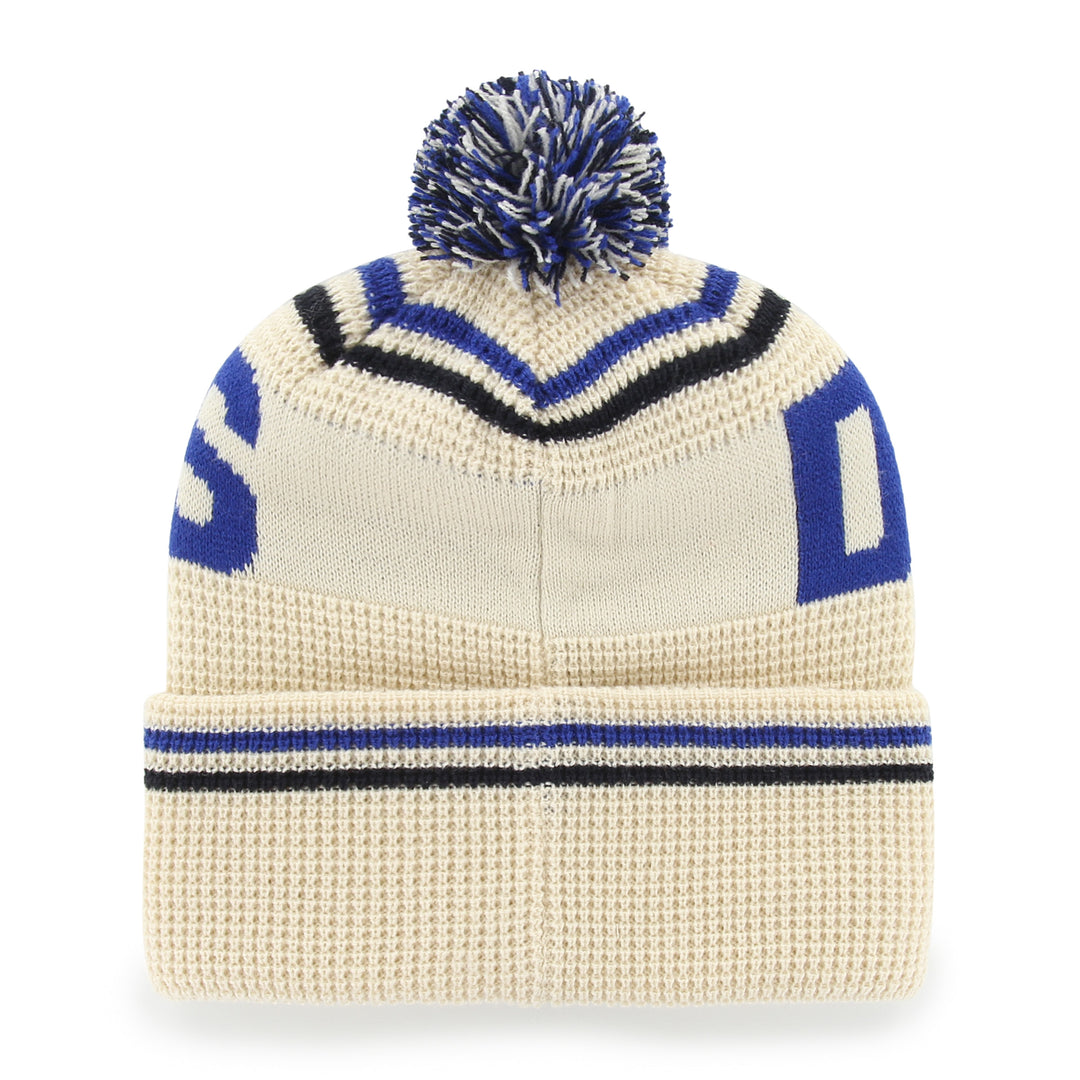 Dallas Mavericks 47 Brand Cream Dallas Pom Knit