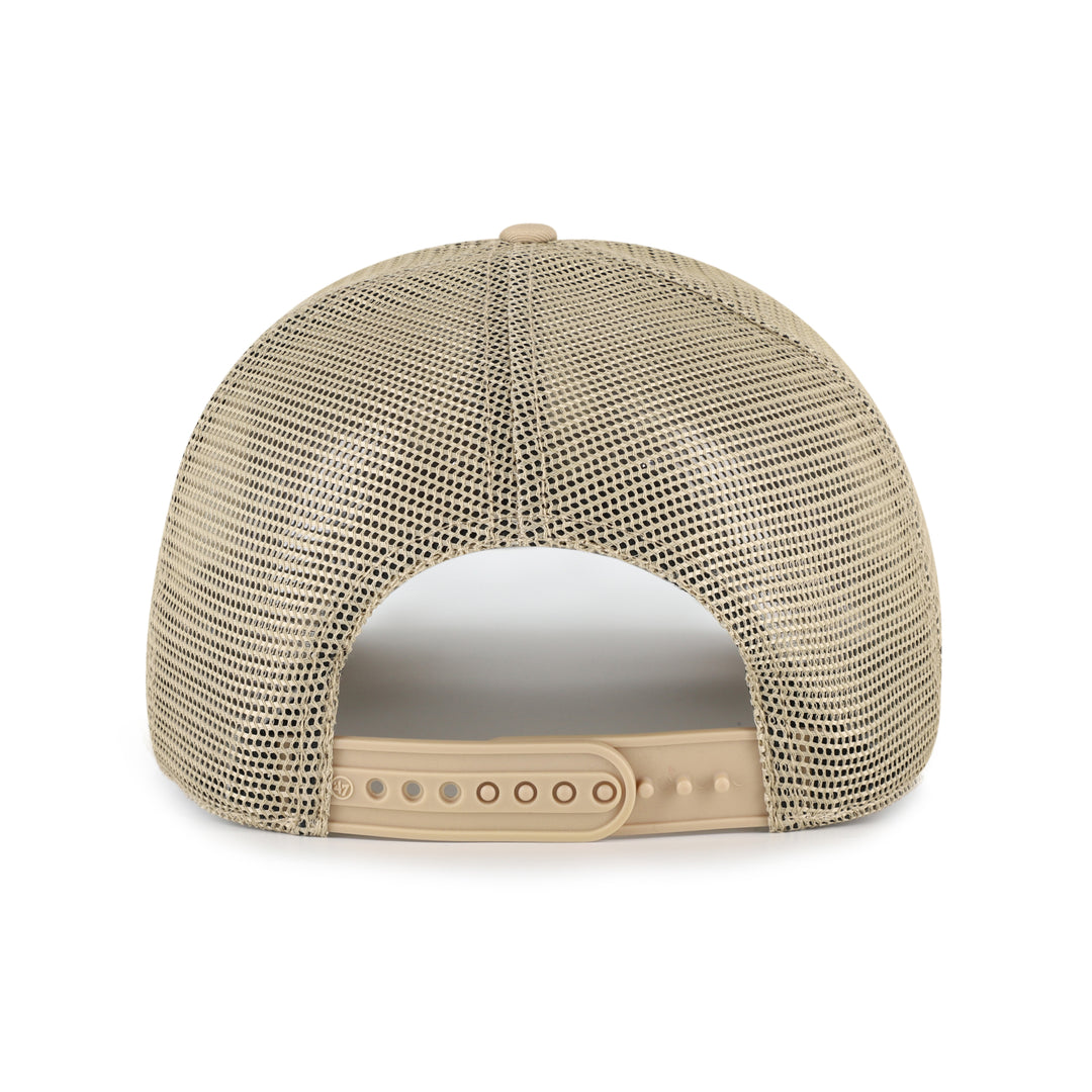 DALLAS MAVERICKS 47 BRAND KHAKI DALLAS SNAPBACK CAP