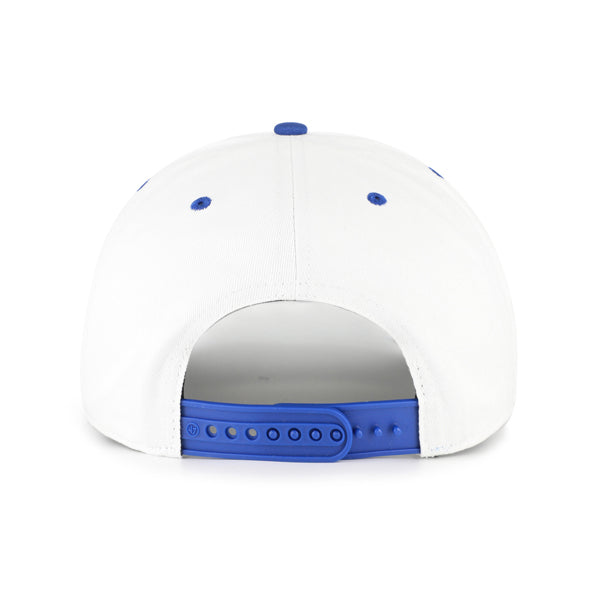 Dallas Mavericks 47 Brand White Hitch Snapback Cap