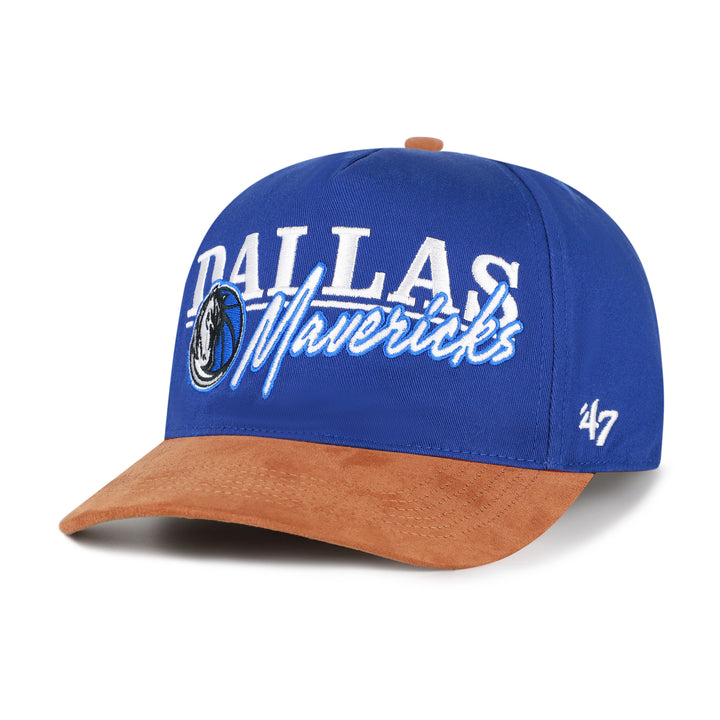 Dallas Mavericks 47 Brand Royal Suede Snapback Cap