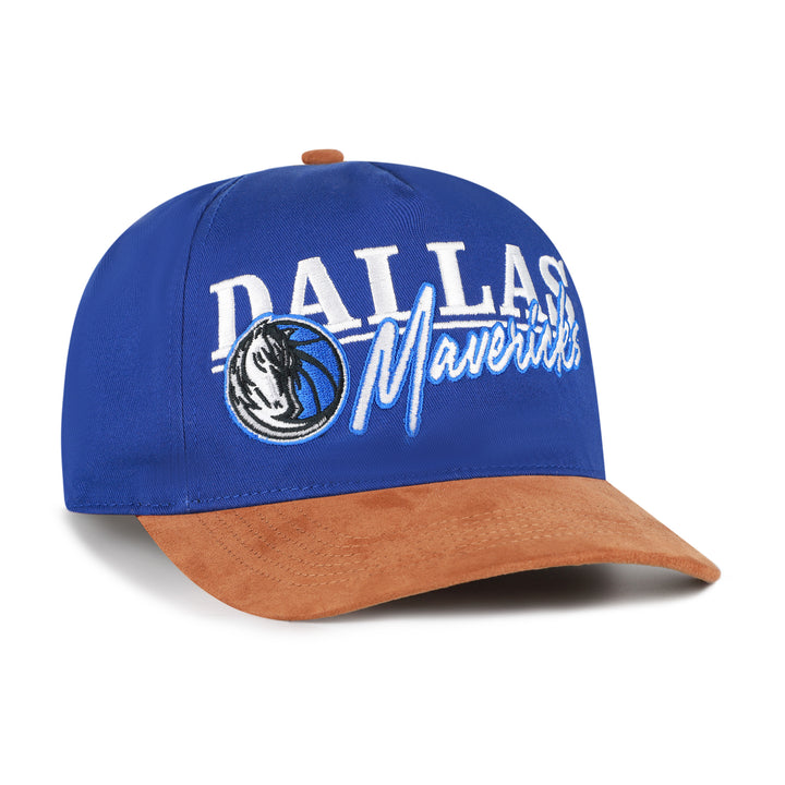 Dallas Mavericks 47 Brand Royal Suede Snapback Cap