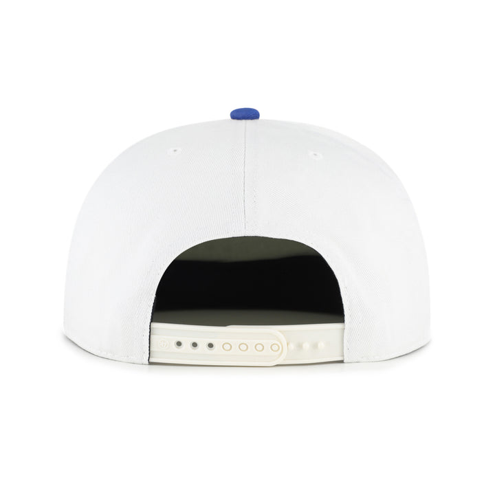 Dallas Mavericks 47 Brand White Scripted Snapback Cap