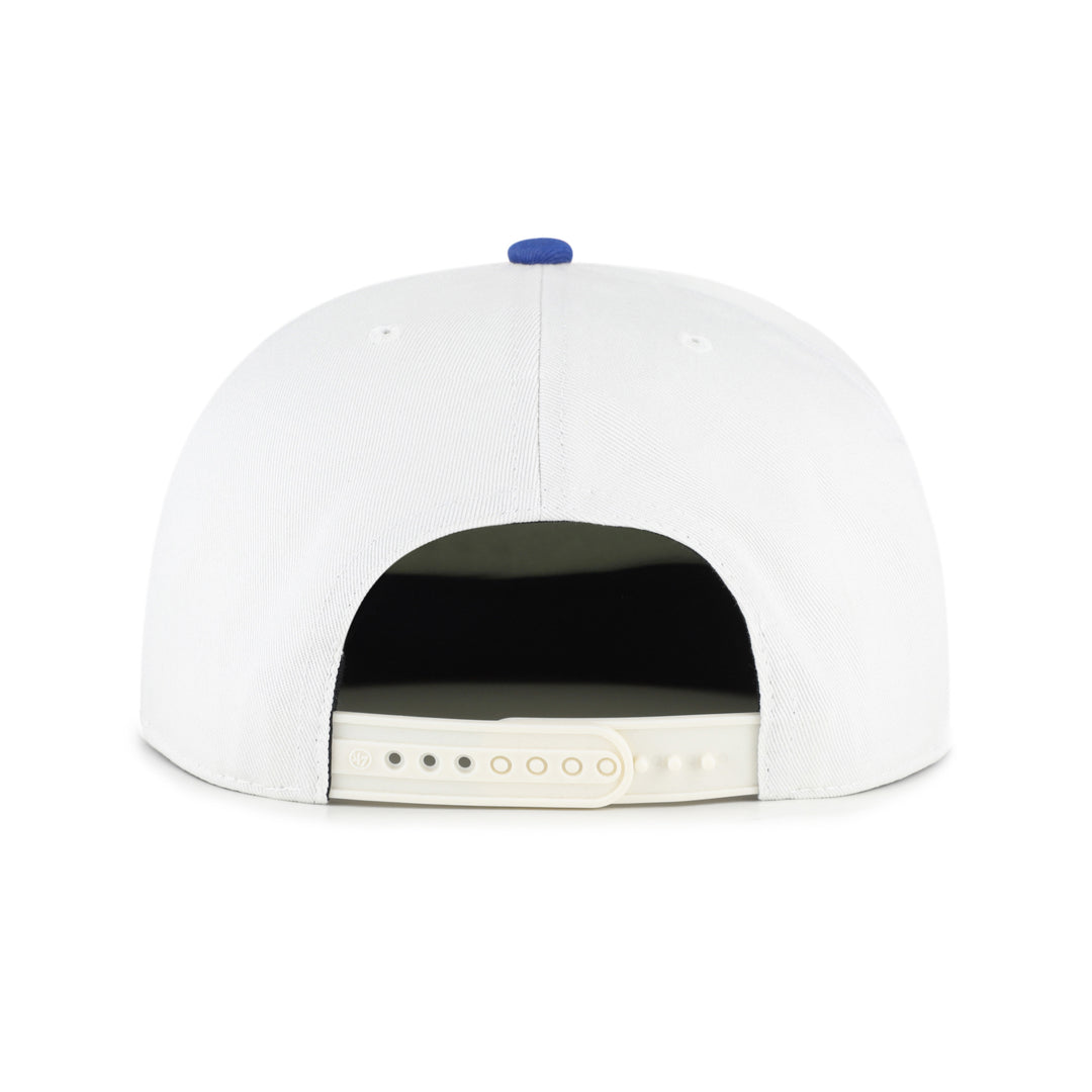 Dallas Mavericks 47 Brand White Scripted Snapback Cap