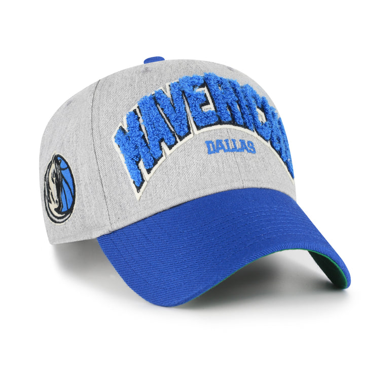 DALLAS MAVERICKS 47 BRAND GREY ADJUSTABLE CAP
