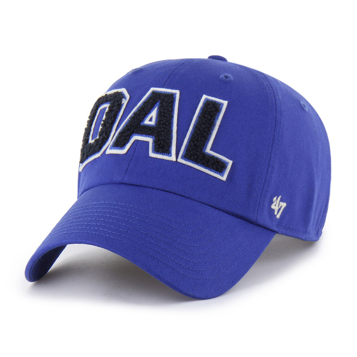 DALLAS MAVERICKS 47 BRAND ROYAL DAL CLEAN UP ADJUSTABLE CAP