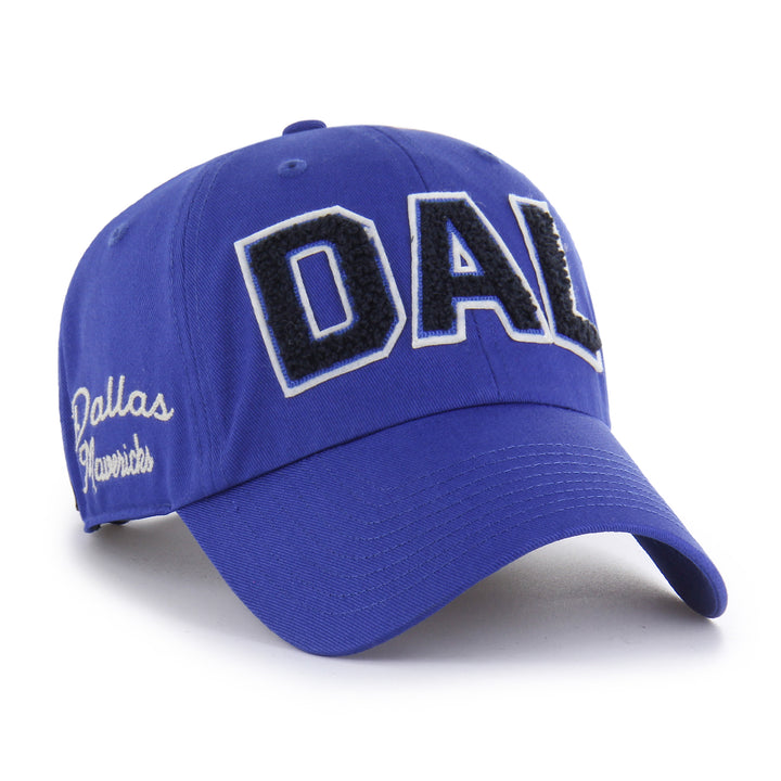 DALLAS MAVERICKS 47 BRAND ROYAL DAL CLEAN UP ADJUSTABLE CAP