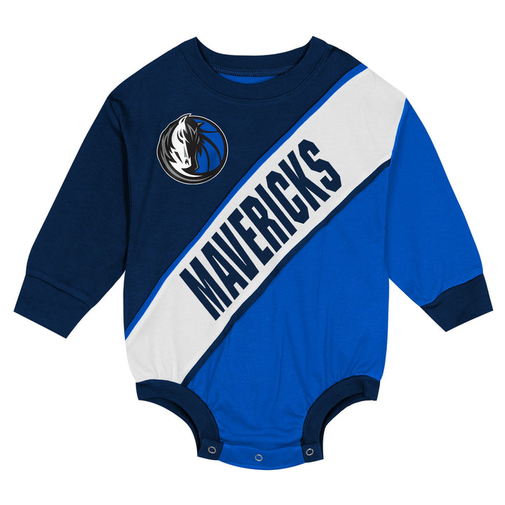 Dallas Mavericks Nike Outerstuff Infant Colorblock Longsleeve Onesie