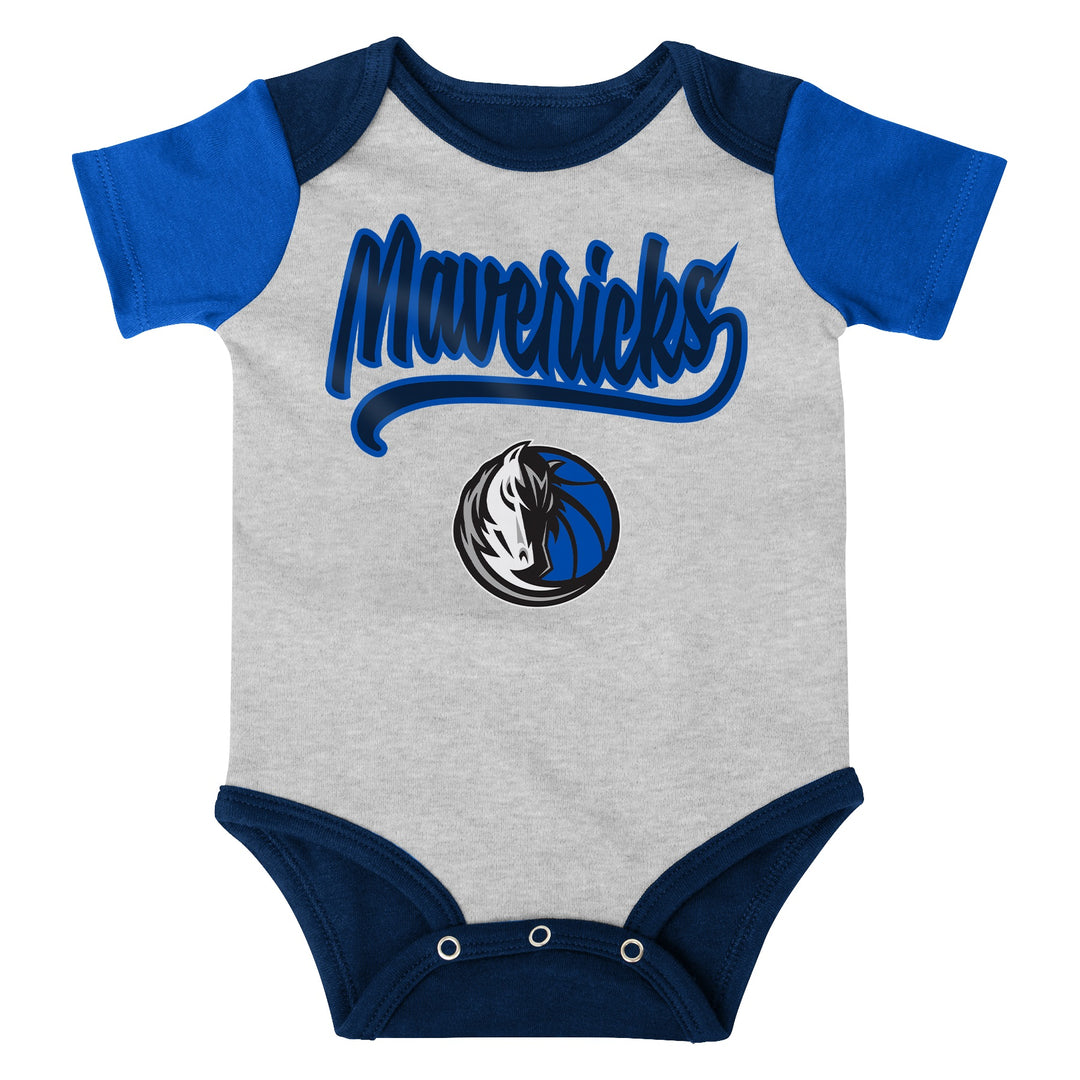 DALLAS MAVERICKS NIKE OUTERSTUFF TODDLER ONESIE AND BOOTIE SET