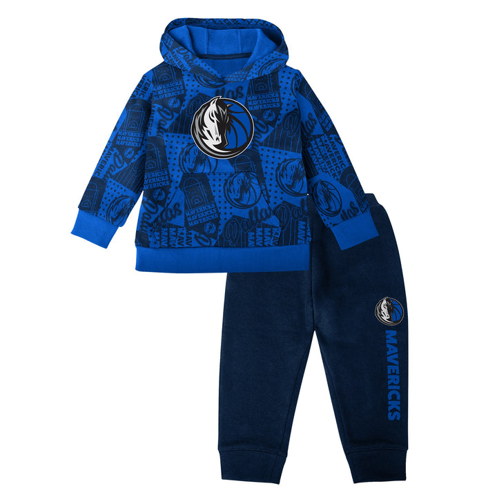 DALLAS MAVERICKS NIKE OUTERSTUFF INFANT HOODIE SET