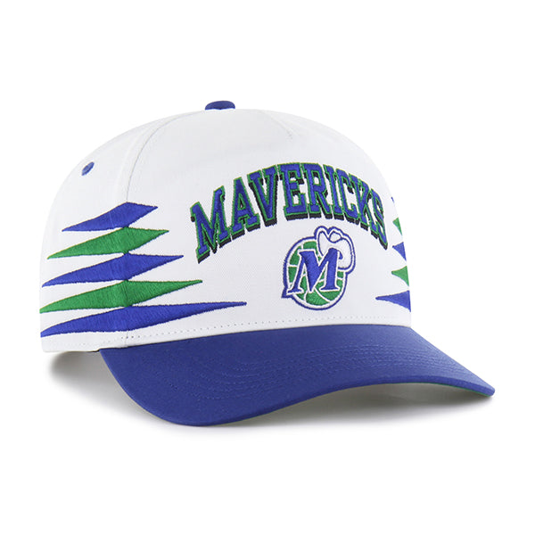 Dallas Mavericks 47 Brand White Diamond M-Hat Snapback Cap
