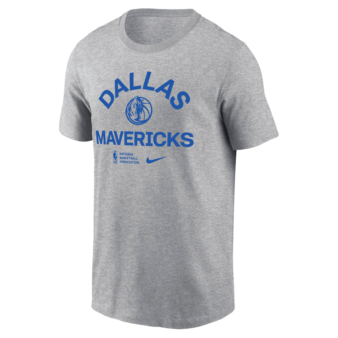 DALLAS MAVERICKS NIKE GREY SHORT SLEEVE TEE