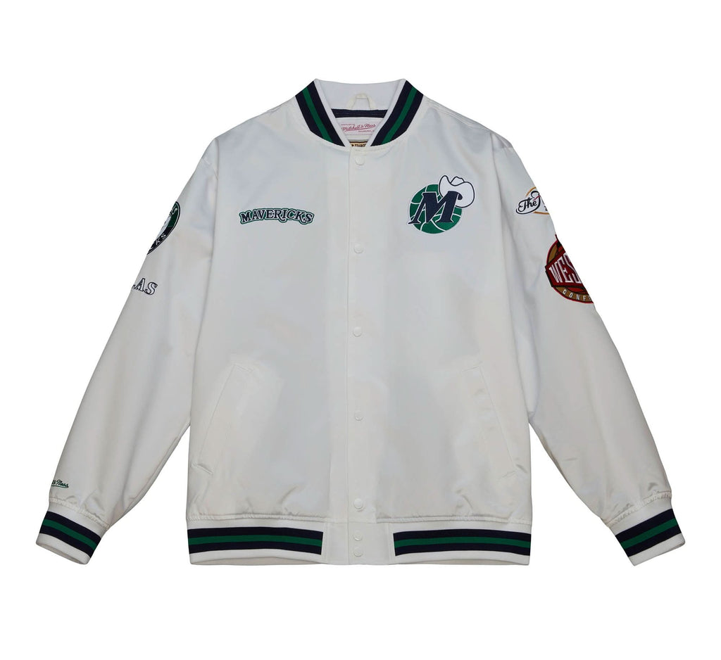 ナイロンジャケット NBA Mavericks 古着 マブス MNSatinJacket1_daf2cd5b-5357-
